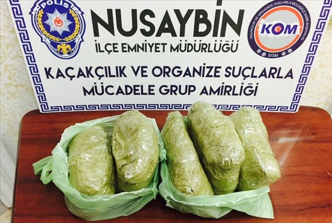 Mardin´de toz esrar ele geçirildi