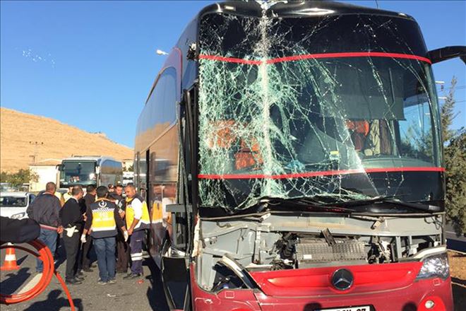 Mardin´de trafik kazası: 1 ağır yaralı