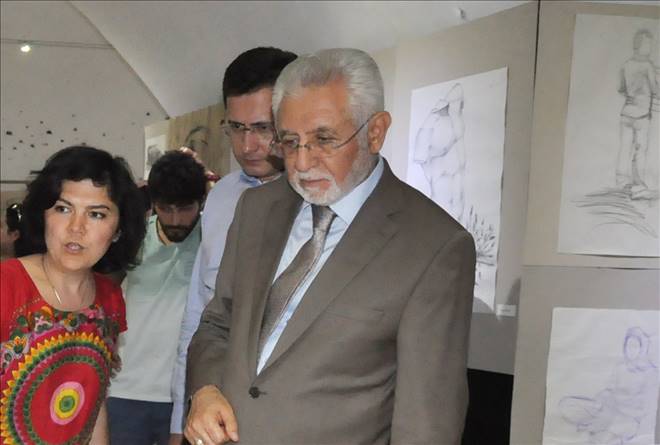 Artuklu Üniversitesi´nde sanat sergisi