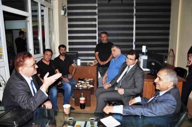 MARDİN VALİSİ KOÇAK MGC ´ YE VEDA ZİYARETİNDE BULUNDU