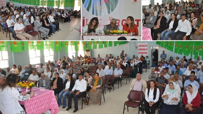DBP Kızıltepe İlçe 4.Olağanüstü Kongresi yapıldı