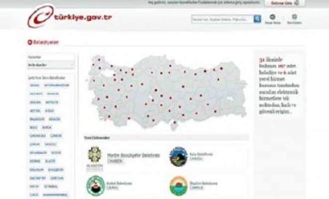 Mardin Büyükşehir Belediyesi artık E-Devlet´te