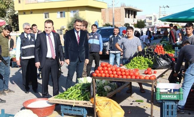 Kaymakam Odabaş Pazar esnafını dinledi