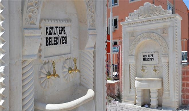 Kızıltepe Belediyesi 20 Noktaya Çeşme kuruyor