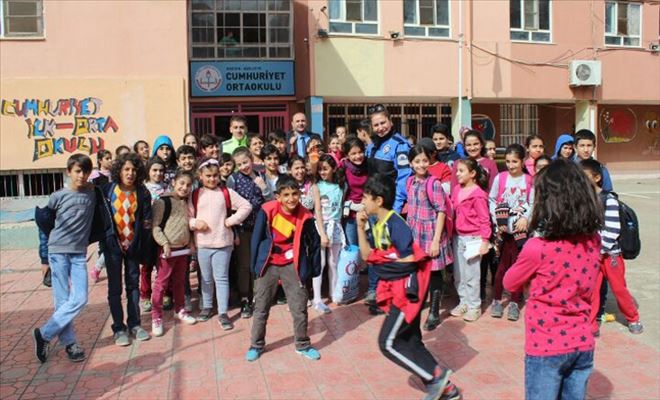 Kızıltepe´de 2500 Öğrenciye Trafik eğitimi verildi.