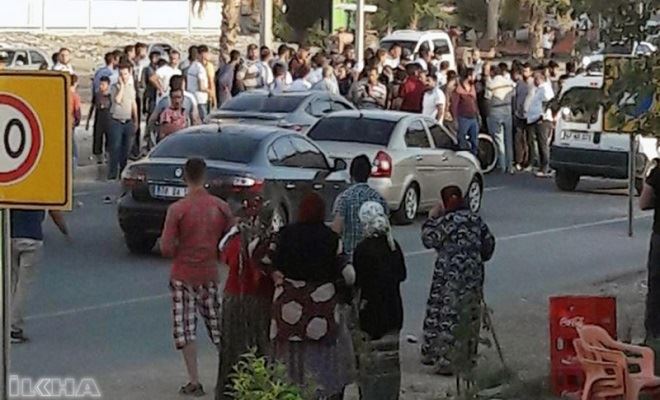 Otomobilin çarptığı kadın yaralandı