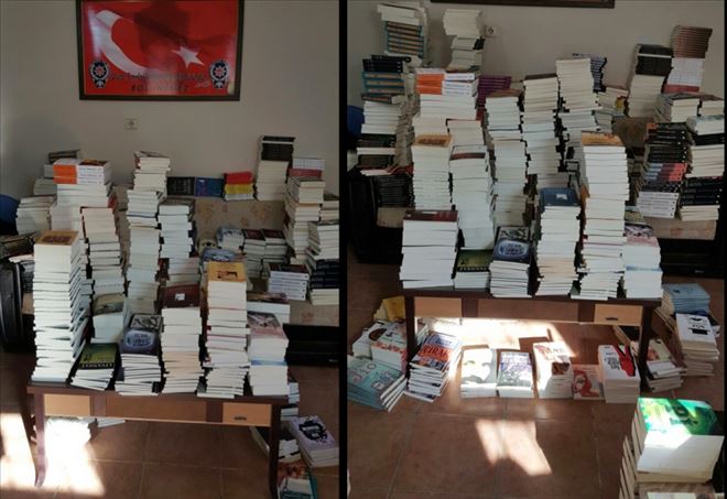 Kızıltepe´de 40 bin lira değerinde 3853 korsan kitap ele geçirildi.   