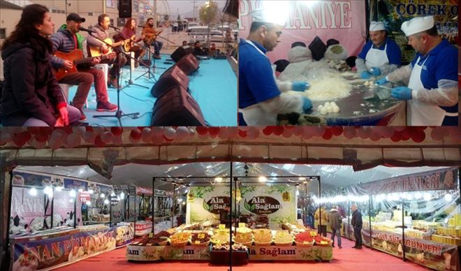 81 ilden yöresel tatlar ve gıda fuarı MOVA Park´ta