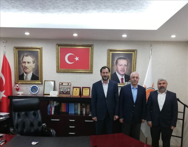 HÜDAPAR´DAN AK PARTİ´YE ZİYARET