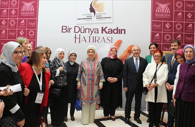 EMİNE ERDOĞAN MARDİN´DE KONUŞTU