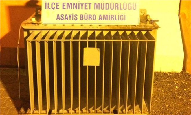 Kendilerine DEDAŞ çalışanı süsü veren trafo hırsızları yakalandı