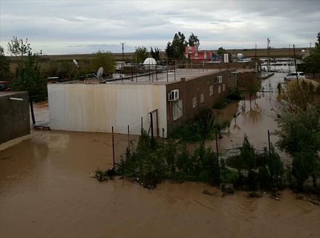 Kızıltepe´de sel hayatı olumsuz etkiledi