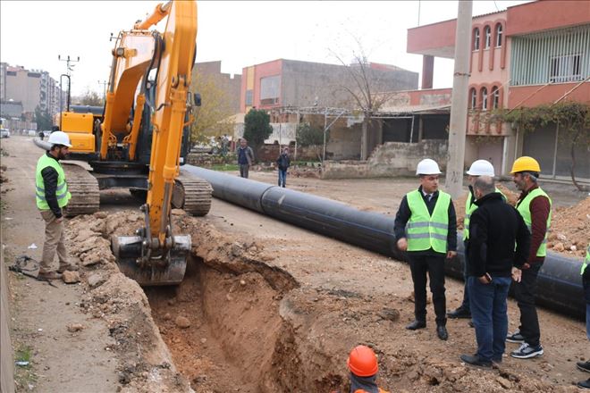 Kızıltepe´ye 252 kilo metrelik içme suyu şebekesi