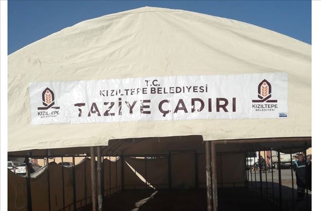 Belediyeden 5 taziye çadırı
