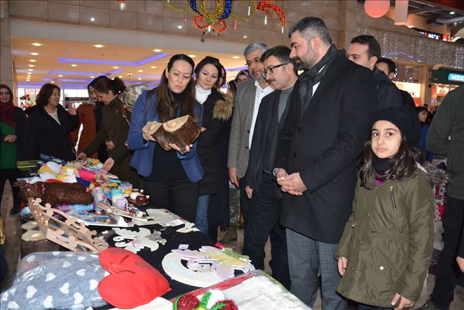Kızıltepeli kadınların el emeği ürünleri görücüye çıktı