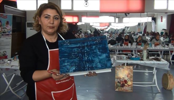 Kızıltepe´de dikiş nakış işi yapan kadınlara destek