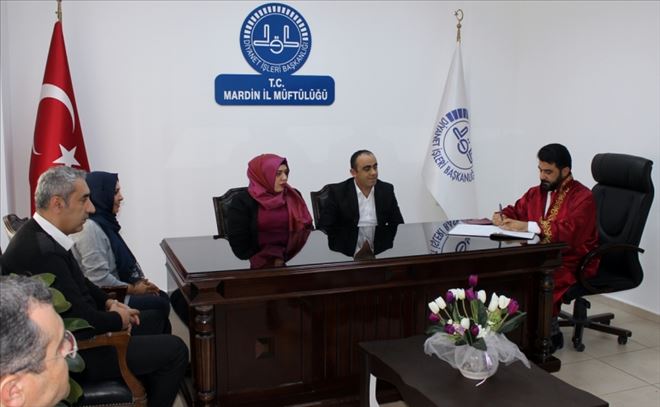 Mardin Müftülüğünde İlk Resmi Nikâh Kıyıldı