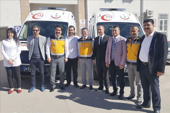 Mardin´de 2 yeni ambulans hizmete girdi