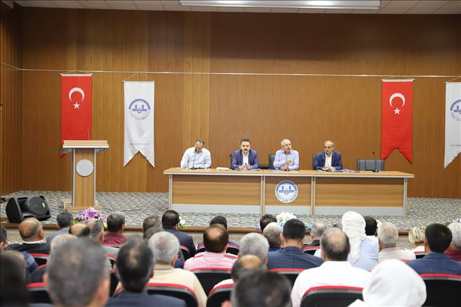 Yaman, muhtarlarla bir araya geldi