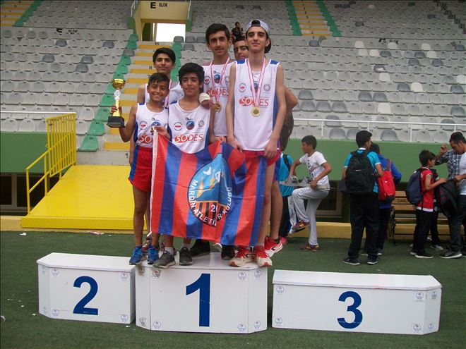  MARDİN ATLETİZM SPOR KULÜBÜ BÖLGESEL LİG ŞAMPİYONU OLDU