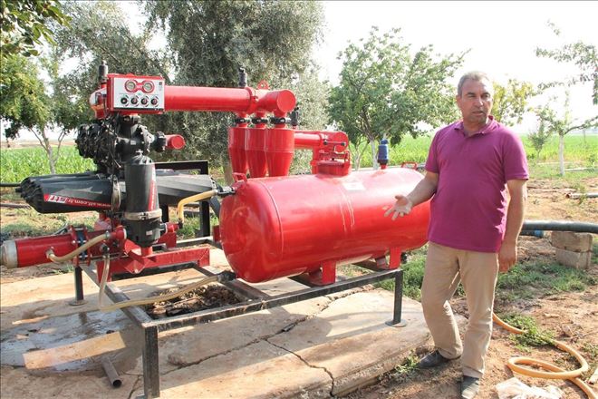 Çiftçiler ?Damlama Sulama Sistemi´ne geçiyor