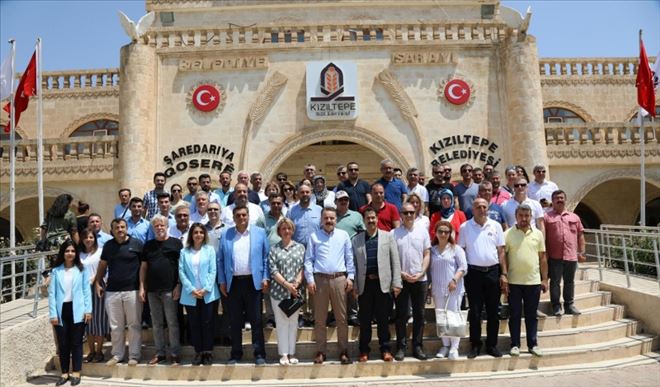 İzmit Heyeti Pişmaniye Festivali için Kızıltepe´de