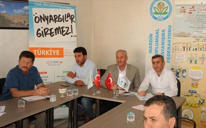 Türkiye Küçük Millet Meclisi Mardin Toplantısı Yapıldı.