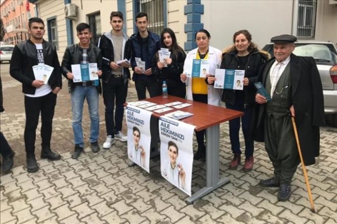 Mardin´de ´Aile Hekimlerinizi Erken Tanıyın´ stantları açıldı