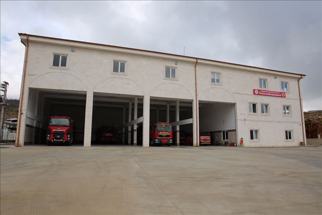 Büyükşehir Belediyesi İtfaiyesi Yeni Yerine Geçti