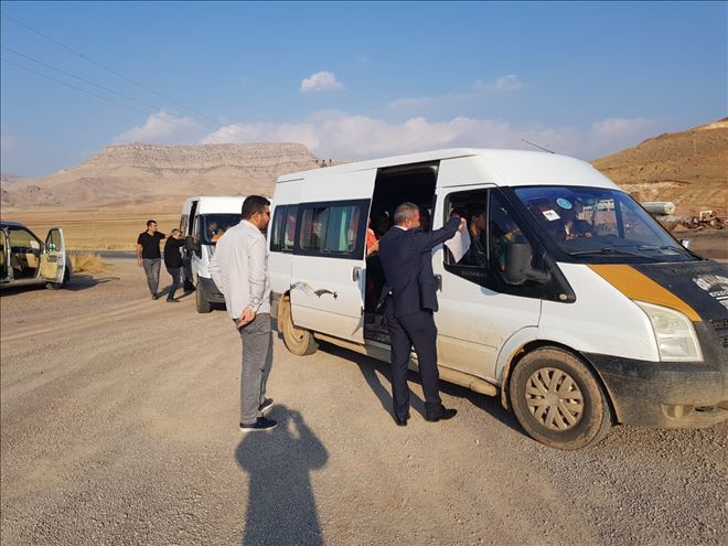 Milli Eğitim Müdürü okul servislerini denetledi