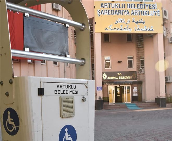 Artuklu Belediyesi´nden engelli dostu çalışma