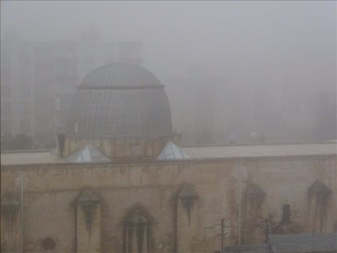 Kızıltepe´de yoğun sis