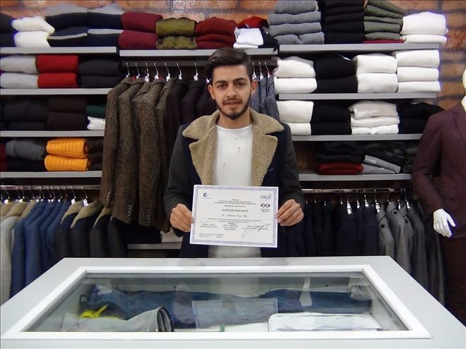 KOSGEB desteğiyle işini büyütecek