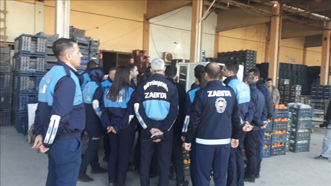 Kızıltepe´de sebze ve meyve halinde fiyat denetimi