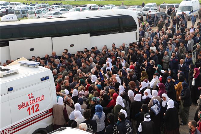 Kızıltepe yasta, trafik kazasında ölen 6 kişi toprağa verildi