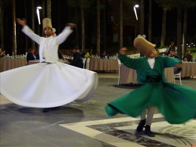 Kamor Kompleks´te Sema gösterisi