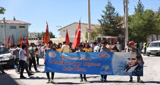 Nusaybin´de gençlik yürüyüşü yapıldı