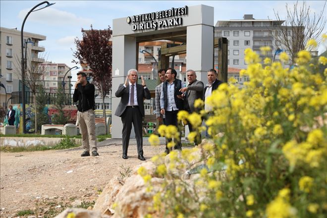 Başkan Tutaşı: Parklar ile ilçemiz nefes alacak