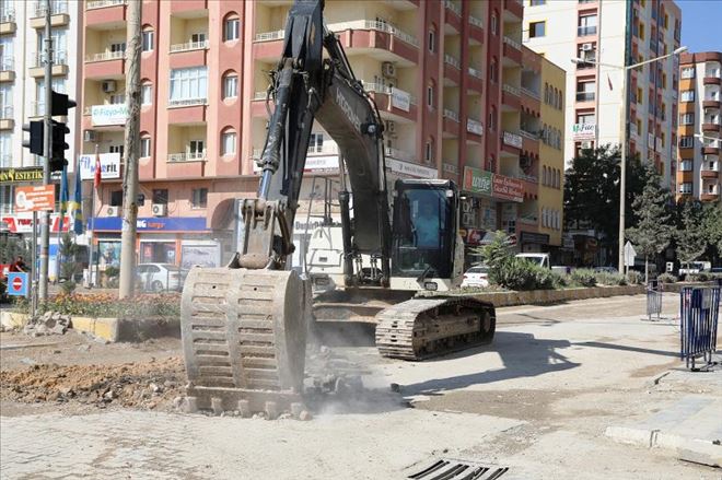Şehrin göbeğine ilk kepçe vuruldu