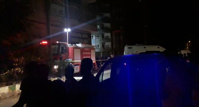 Kızıltepe´de beyaz eşya ve mobilya mağazasında yangın