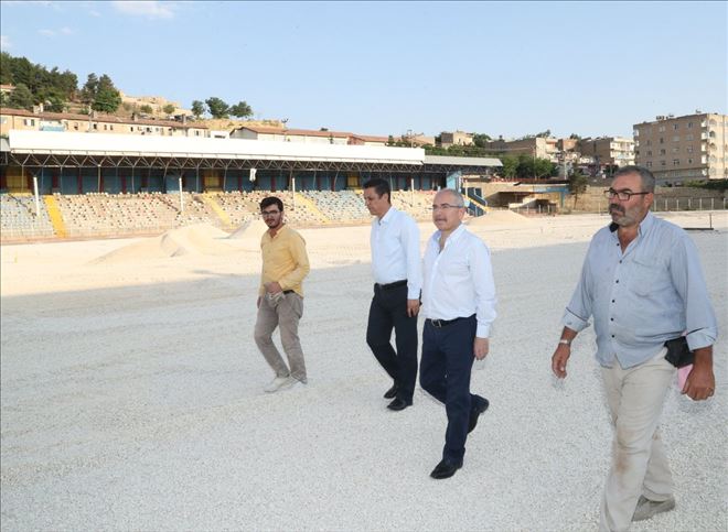 21 Kasım Şehir Stadyumu yenileme çalışmaları sürüyor