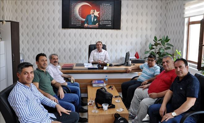 KGD´den Vergi Dairesi müdürüne ziyaret.