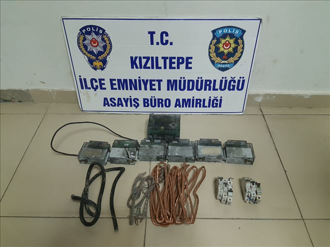 Kızıltepe´de 2 şüpheli hırsızlıktan gözaltına alındı