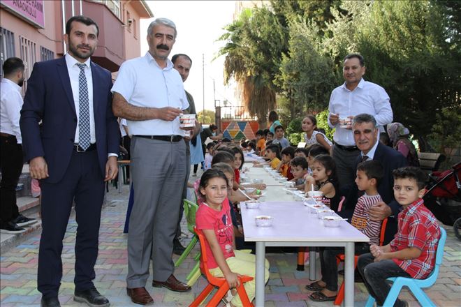 Anaokulunda imece usulü aşure etkinliği