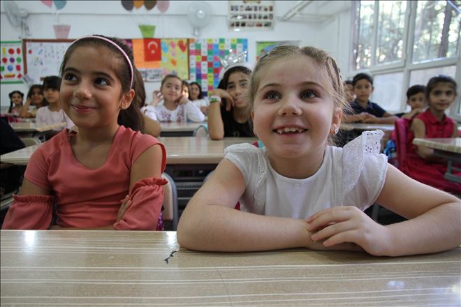 Mardin´de okullarda ilk gün heyecanı