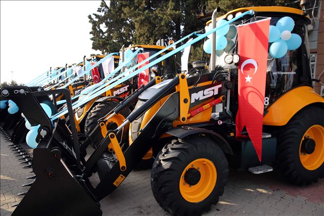 Büyükşehir Belediyesinin araç filosuna 25 araç daha eklendi