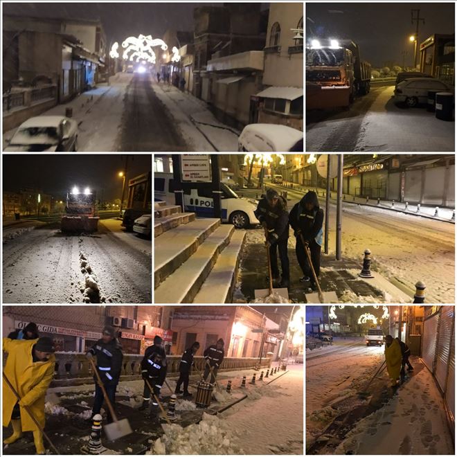 Mardin beyaz örtü ile uyandı
