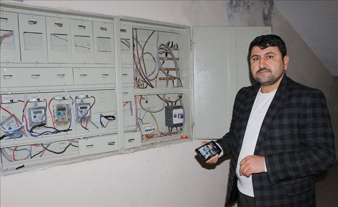 Yüksek voltaj mahalleliyi mağdur etti