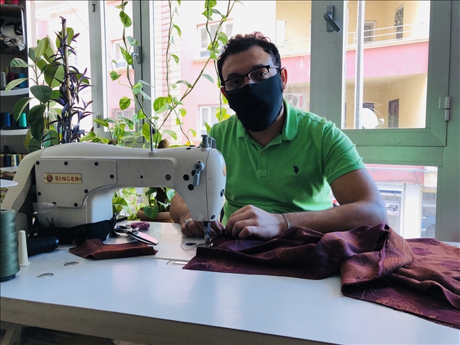 Suriyeli terzi kardeşler Kızıltepe´den Almanya´ya  açıldı
