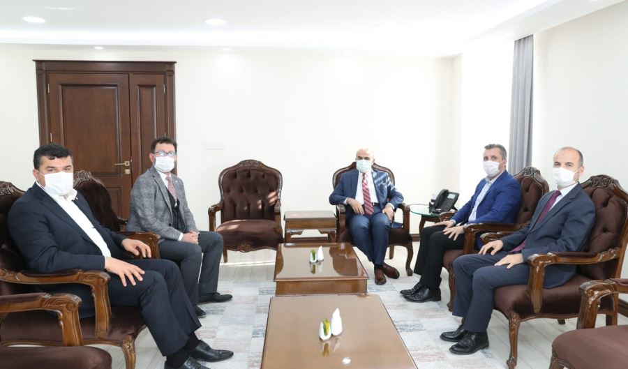 Uludere Kaymakamı Solmaz’dan Vali Demirtaş’a ziyaret